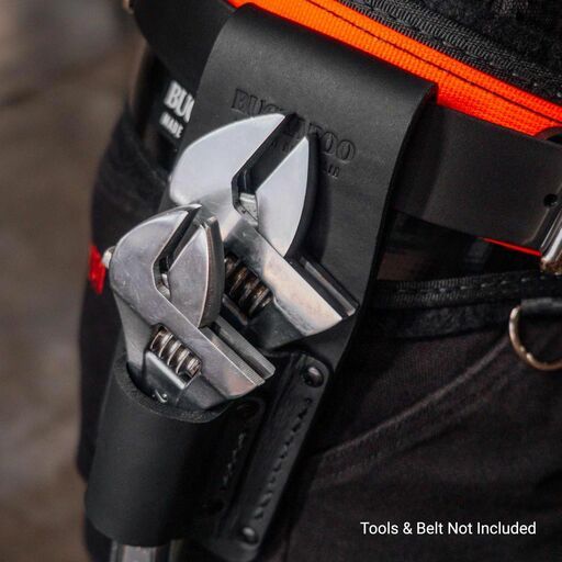 Buckaroo TMDS Black Leather Double Shifter Frog – image 3