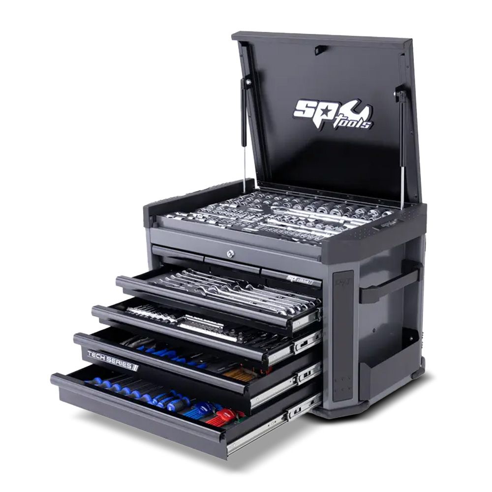 SP Tools SP52255D 281pce Metric/SAE Tool Kit In 7 Drawer Tech Series ...