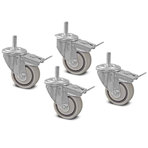 Kreg KR-PRS3090 4-Pack Dual Locking 76mm (3") Caster Set