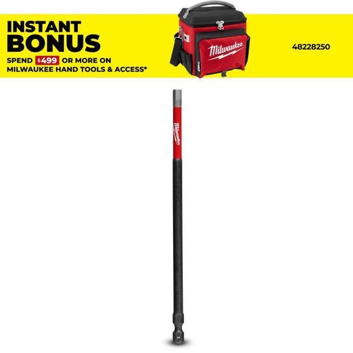Milwaukee 48324853 150mm (6") SHOCKWAVE Hex 5mm Power Bit