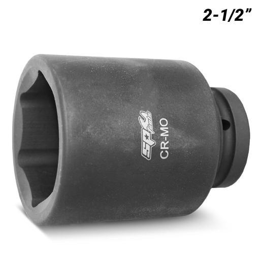 SP Tools SP26087 1" Drive 6 Point 2-1/2" SAE Deep Impact Socket