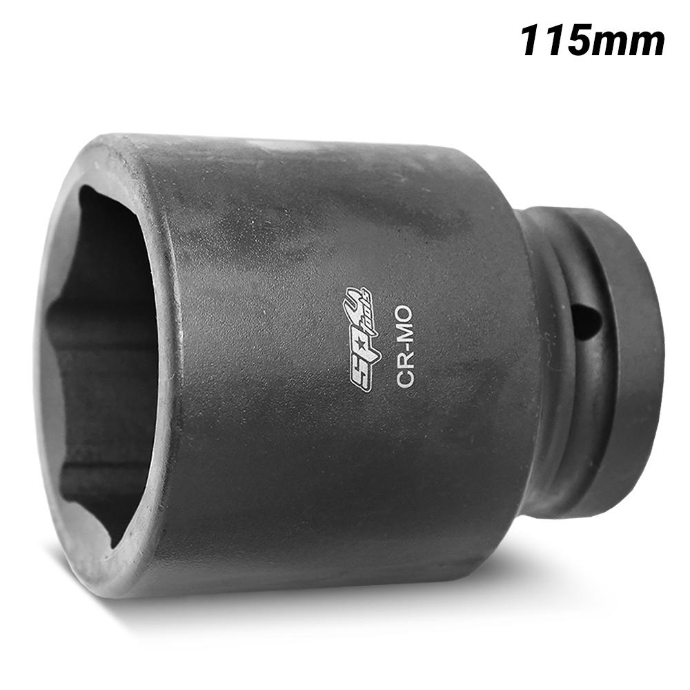 SP Tools SP26015 1" Drive 6 Point 115mm Metric Deep Impact Socket – image 1