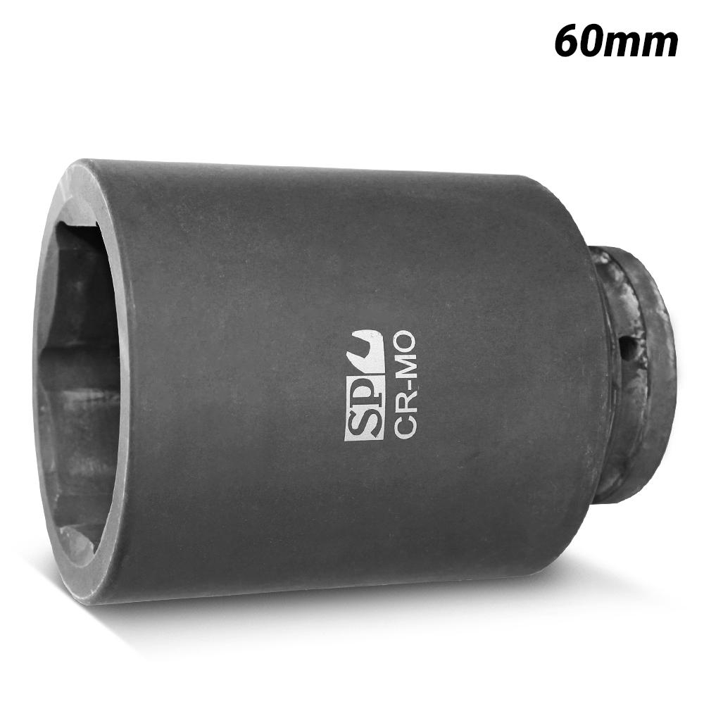 SP Tools SP26760 1-1/2" Drive 6 Point 60mm Metric Deep Impact Socket – image 1