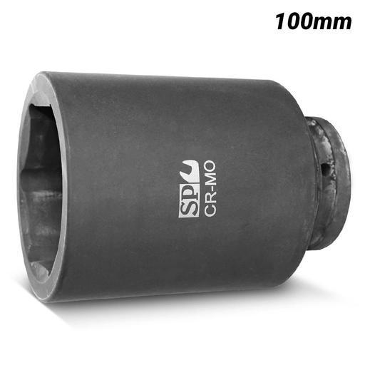 SP Tools SP26800 1-1/2" Drive 6 Point 100mm Metric Deep Impact Socket