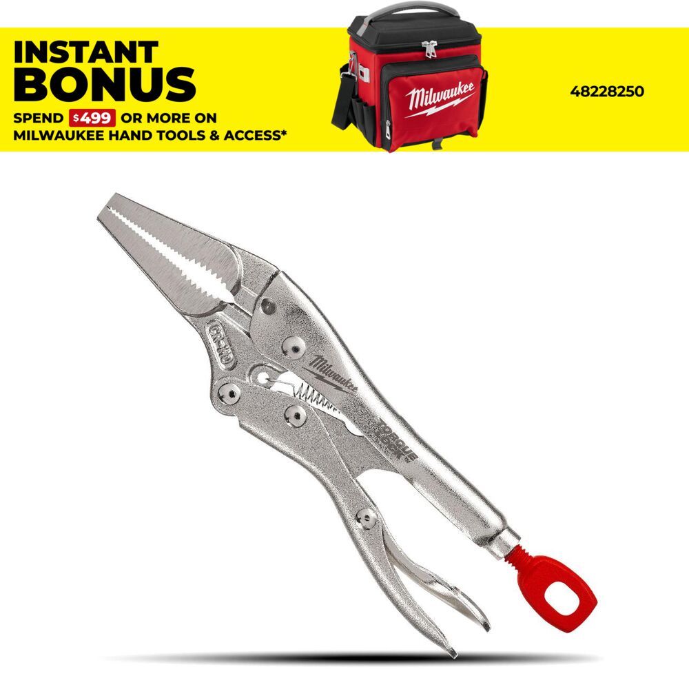 Milwaukee 48223504 101mm (4") Torque Lock Long Nose Pliers – image 1