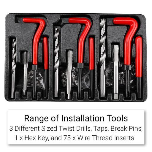 Daytona D88PTR 88pce Thread Repair Set – image 2