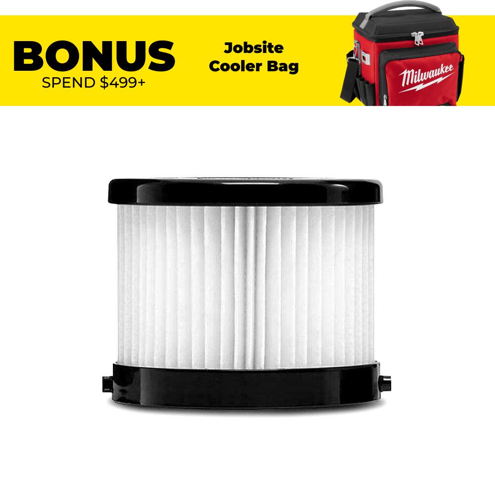 Milwaukee 016058002004 HEPA Dry Filter Set to suit 18V Compact