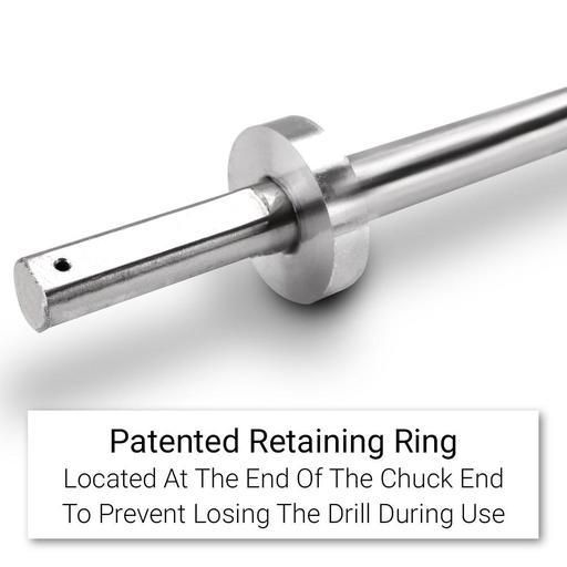 Morris Long Drill SA1000-R 1000mm 1/4" Quick Change Extensions Speedaptors – image 5