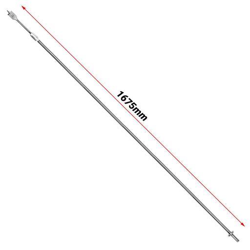Morris Long Drill SA1500-R 1500mm 1/4" Quick Change Extensions Speedaptors – image 7