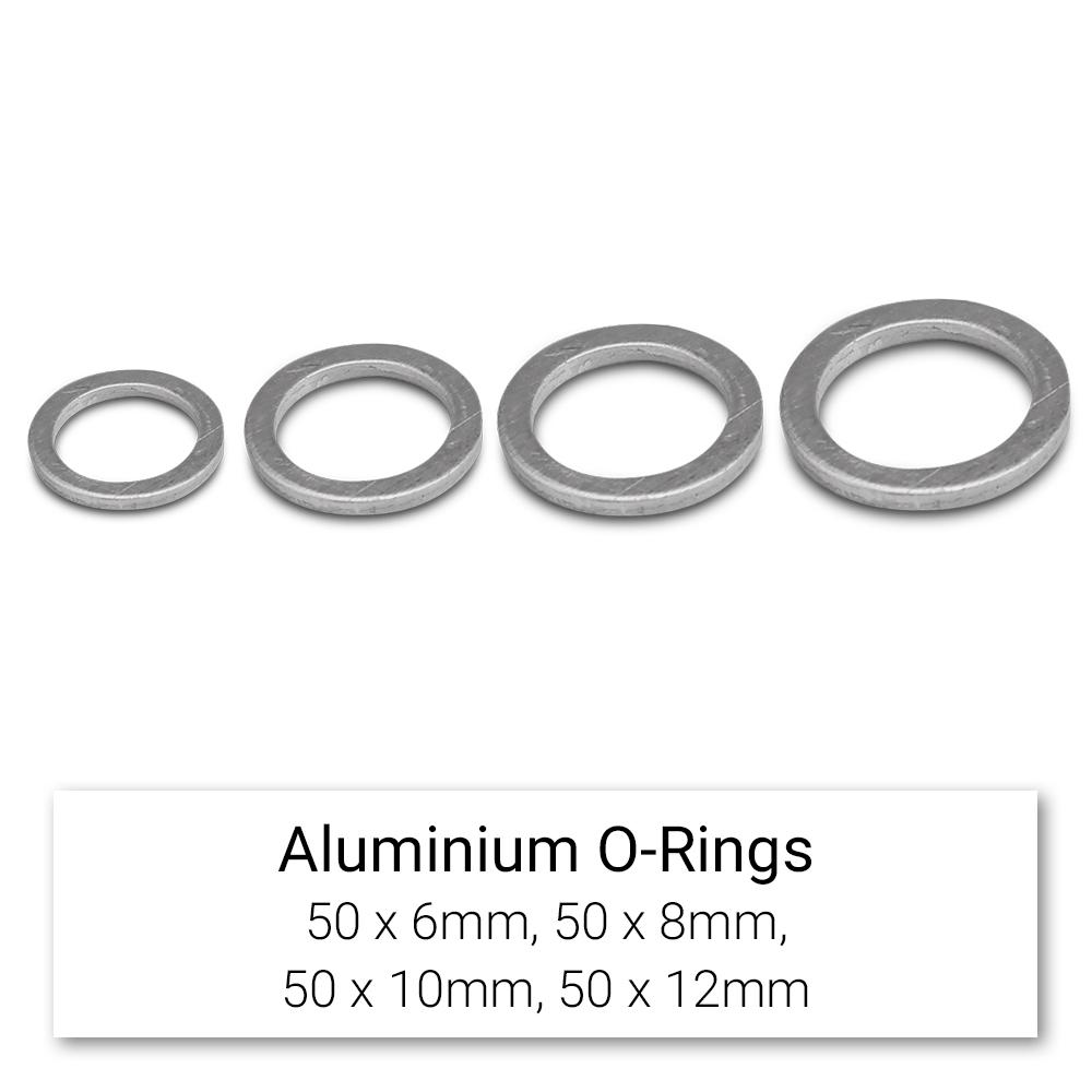 Daytona DDOIL 534pce Oil Drain Plug Screws & O-Ring Set – image 3