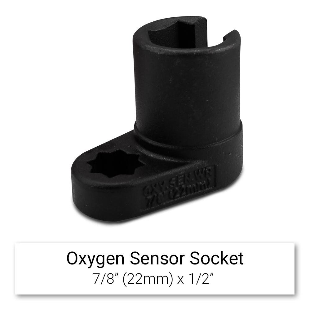 Daytona DOX5TC 5pce 1/2" & 3/8" Drive Oxygen Sensor Socket & Thread Chaser Set – image 3