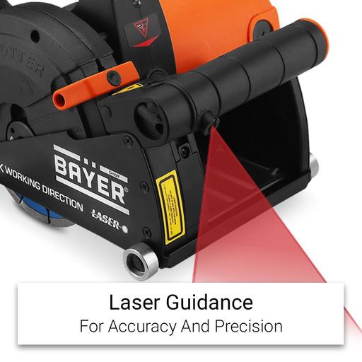 Bayer BWC1650 1650W 150mm (6") Laser Wall Chaser – image 2