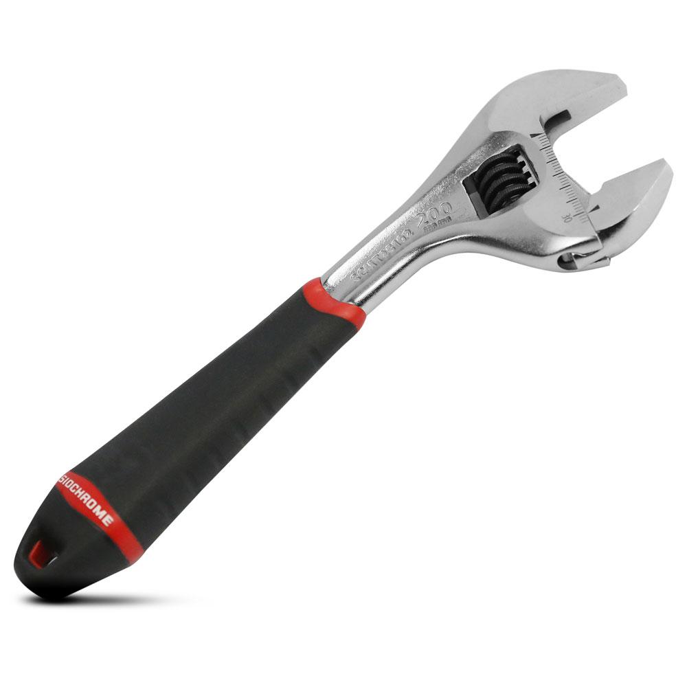 Sidchrome SCMT25192 200mm Bi-Material Handle Quick Adjustable Wrench – image 2