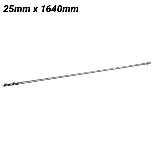 Morris Long Drill EA251600 25mm x 1640mm Long Series One Piece Lip & Spur Ship Auger