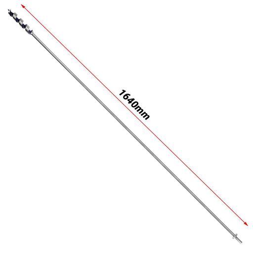 Morris Long Drill EA251600 25mm x 1640mm Long Series One Piece Lip & Spur Ship Auger – image 6