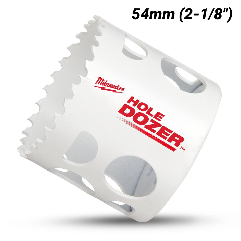 Milwaukee 49560722 54mm (2-1/8") HOLE DOZER Carbide Teeth Bi-Metal Hole Saw – image 2