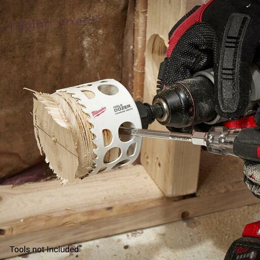 Milwaukee 49560731 70mm (2-3/4") HOLE DOZER Carbide Teeth Bi-Metal Hole Saw – image 5