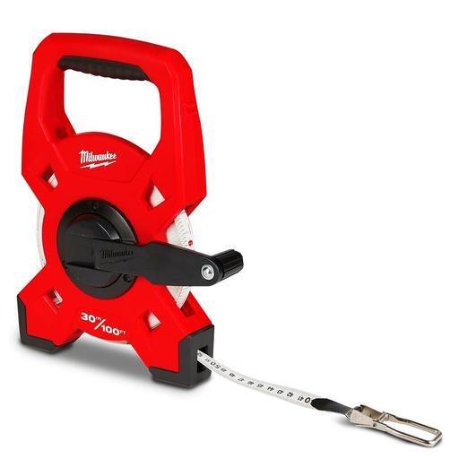 Milwaukee 48225330 30m (100ft) Fibreglass Open Reel Long Tape – image 4