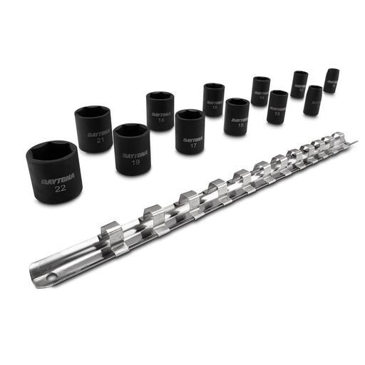Daytona D12MIS 12pce 3/8" Drive 8-22mm Metric Impact Socket Set