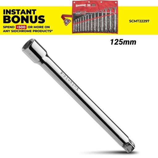 Sidchrome SCMT14916 1/2" Drive 125mm Socket Extension
