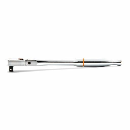 GEARWRENCH 81012XP 1/4" Drive 120XP Full Polish Chrome Flex Head Teardrop Ratchet 7" – image 4
