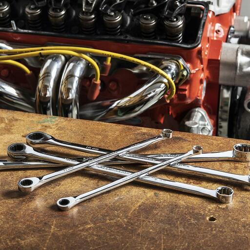 GEARWRENCH 85989 17pce 12 Point XL GearBox Double Box Ratcheting Metric Wrench Set – image 5