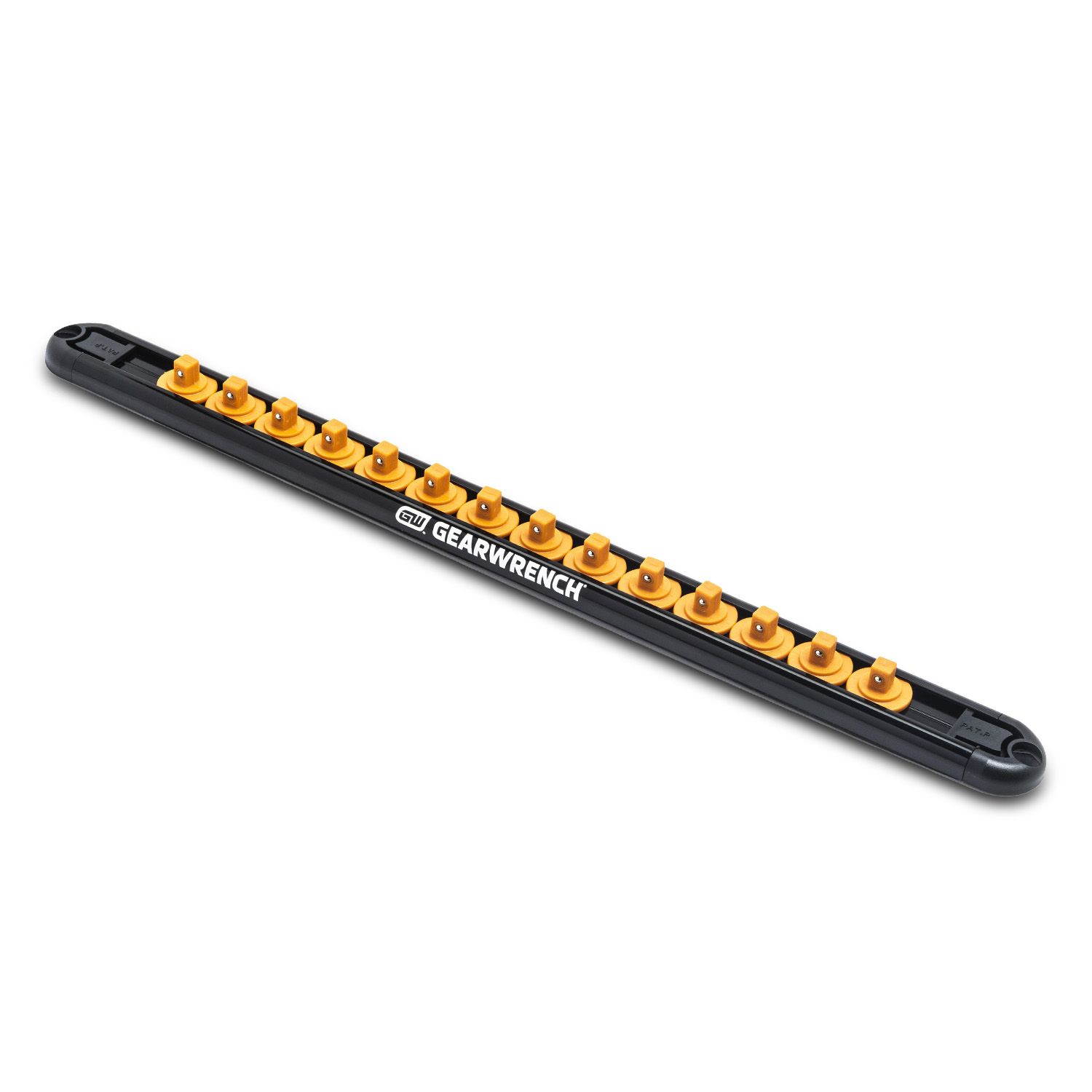 GEARWRENCH 83126 1/4" Drive Magnetic Socket Rail Includes 14 Clips – image 1