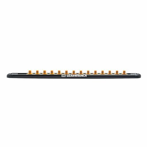 GEARWRENCH 83126 1/4" Drive Magnetic Socket Rail Includes 14 Clips – image 2