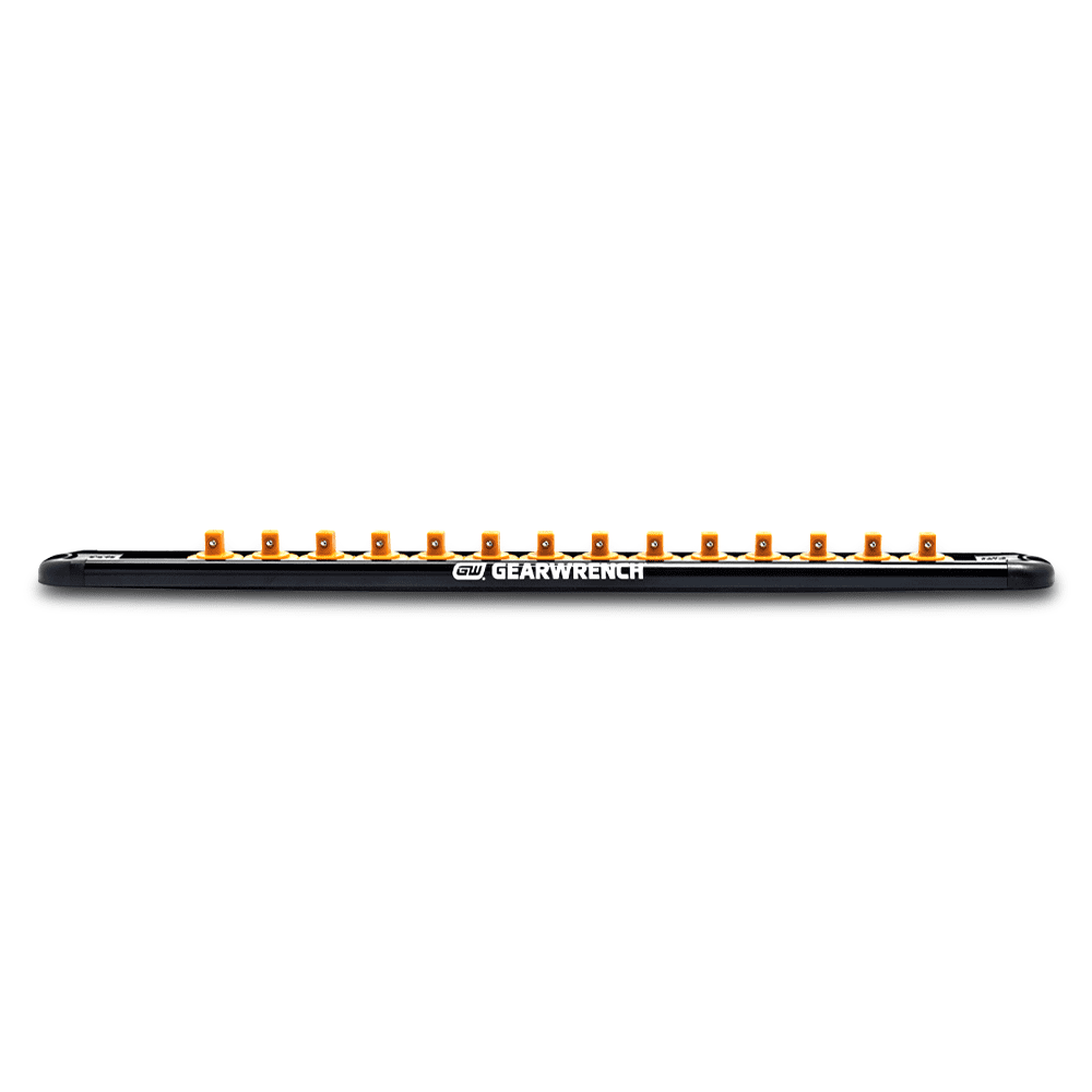 GEARWRENCH 83127 3/8" Drive Magnetic Socket Rail Includes 14 Clips – image 2