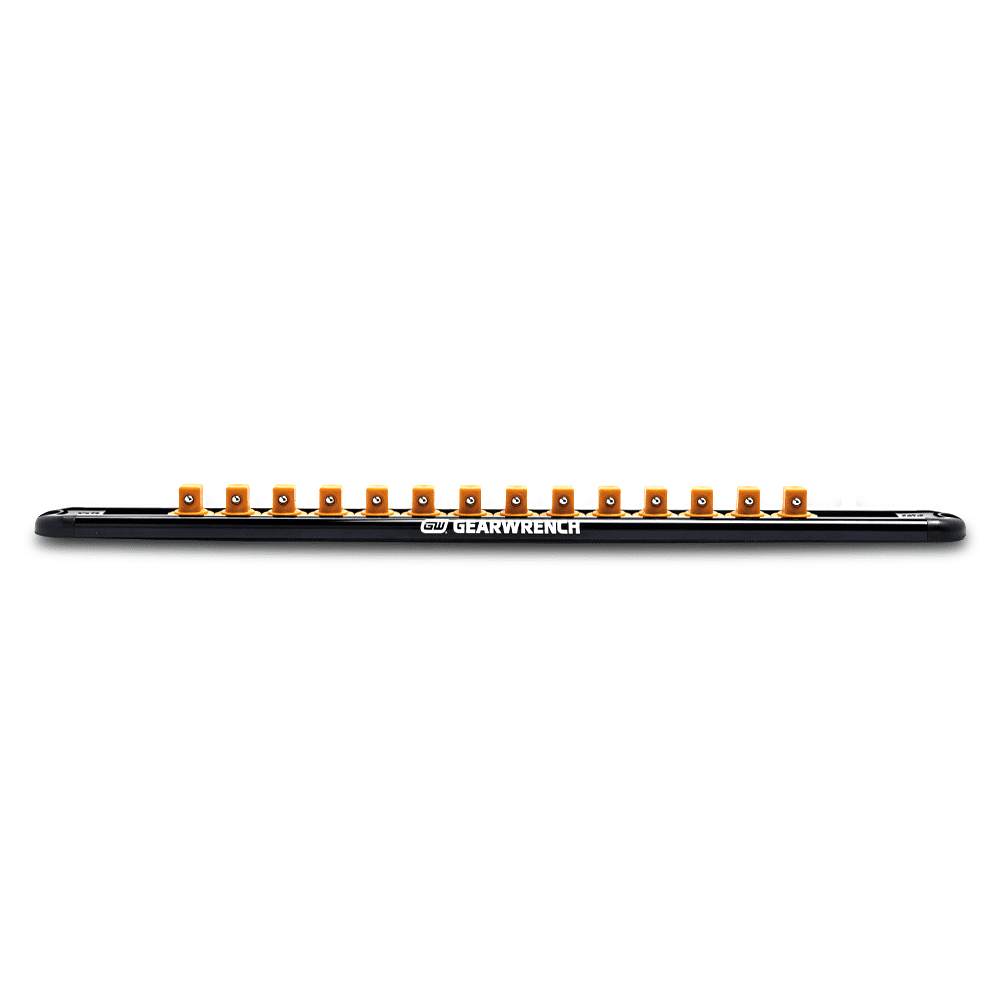 GEARWRENCH 83127 3/8" Drive Magnetic Socket Rail Includes 14 Clips – image 3
