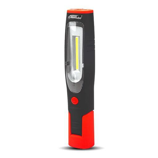 Alemlube 20066N2 400Lm LED Cordless Workshop Light with Aircon Gas Leak Detection