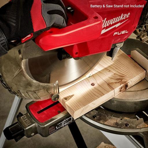 Milwaukee M18FMS305-0 18V Li-ion Cordless Fuel ONE-KEY 305mm (12") Dual Bevel Sliding Compound Mitre Saw - Skin Only – image 6