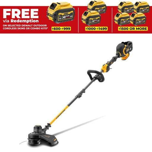 DeWalt DCM5713N-XE 54V FlexVolt XR Li-Ion Cordless Brushless Split Shaft Line Trimmer - Skin Only