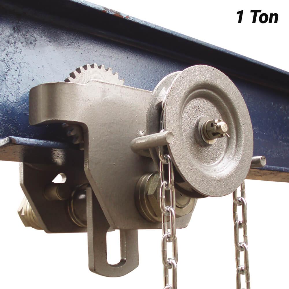Garrick GGT010 1 Ton Geared Trolley – image 1