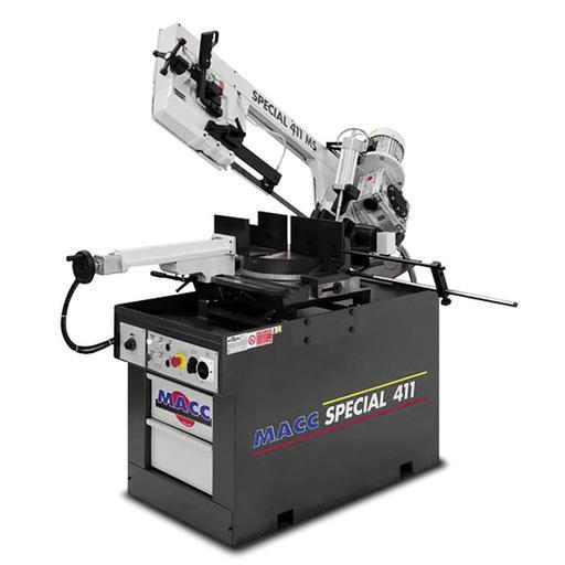 Macc MB-411MS-3 400mm x 200mm 2.0HP Three Phase Swivel Head Semi-Automatic Band Saw