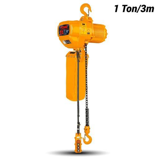 Toho TECH-3PH-2SP-0103 1 Ton 3m Three Phase 2 Speed Electric Chain Hoist