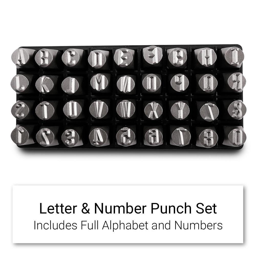 Daytona DLPS36 36pce Letter & Number Punch Set – image 3