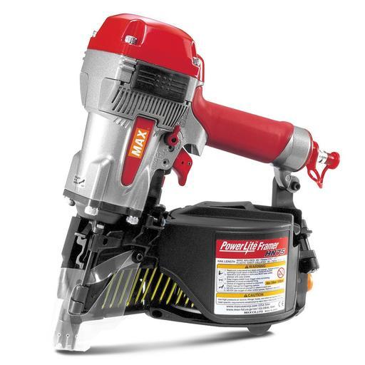MAX HN-75AS High Pressure Siding & Decking Coil Nailer - MADE IN JAPAN