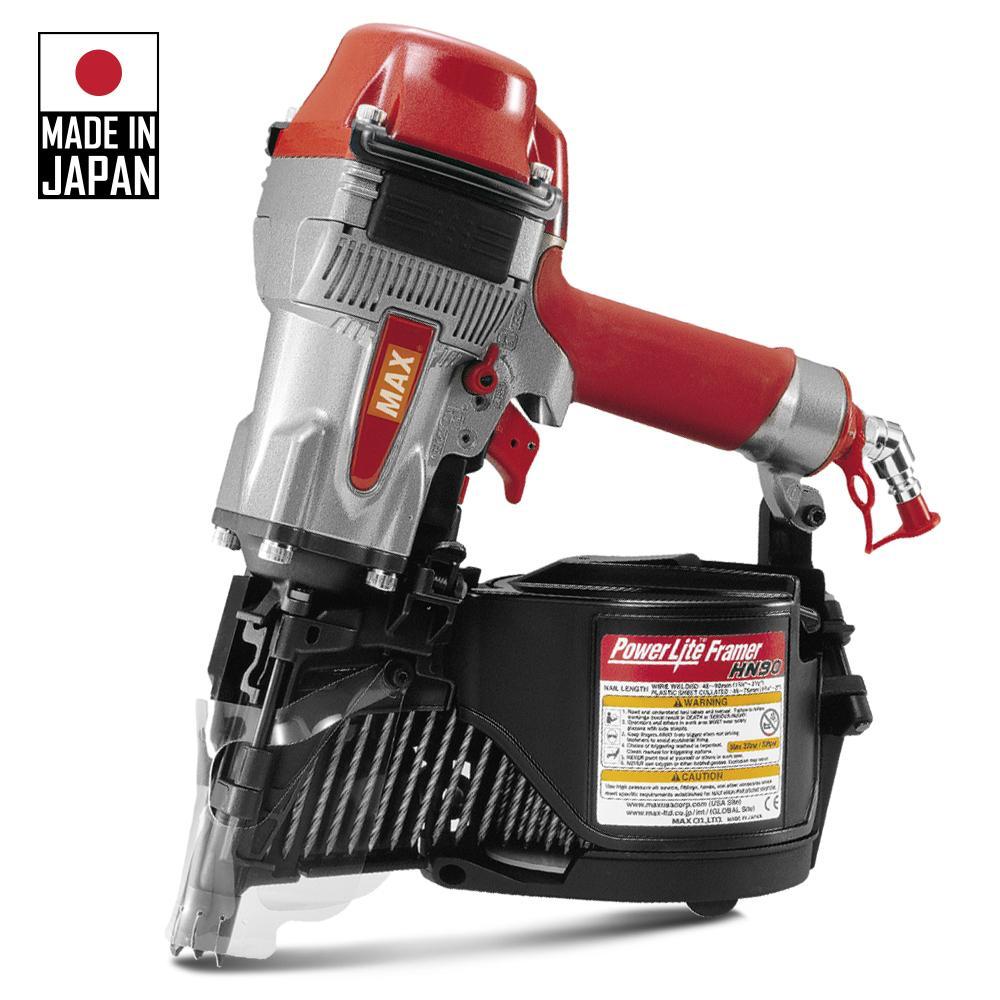 MAX HN90 High Pressure Siding & Decking Coil Nailer - MADE IN JAPAN – image 2