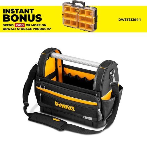 DeWalt DWST82990-1   450mm TSTAK Power Tool Tote Bag