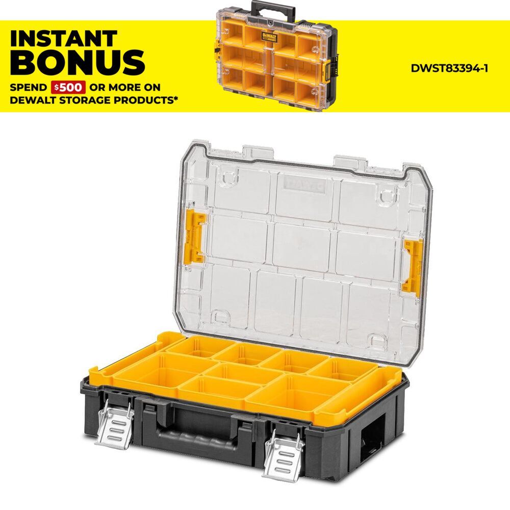 DeWalt DWST82968-1 TSTAK Water Sealed Organiser – image 1