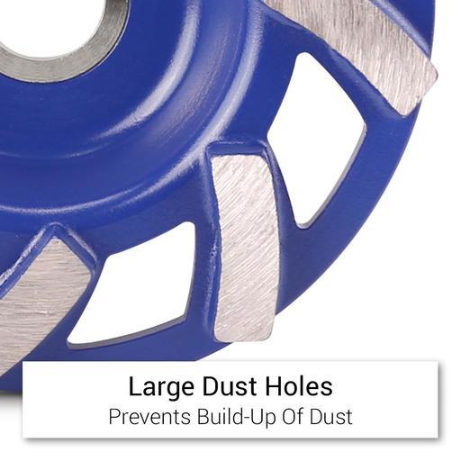 Xtorque XGCS102 100mm (4”) 20 Grit Diamond Cup Wheel – image 5