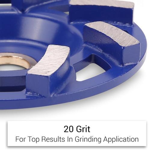 Xtorque XGCS102 100mm (4”) 20 Grit Diamond Cup Wheel – image 4