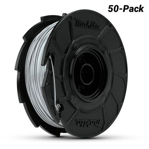 Makita 191A57-9 50pce 0.8mm Galvanised Tie Wire & Reel Suits DTR180