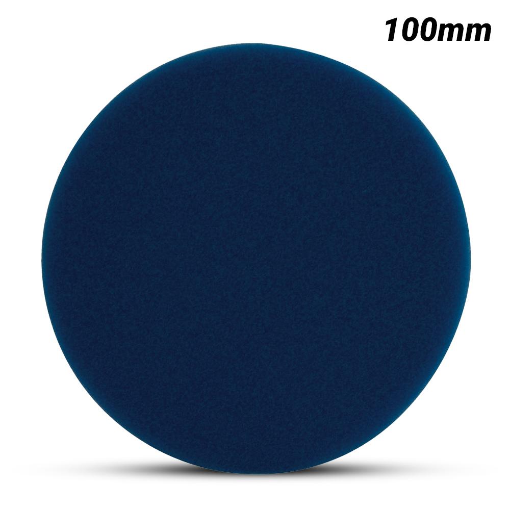 Makita D-62533 100mm (4") Flat Blue Polish Sponge – image 1