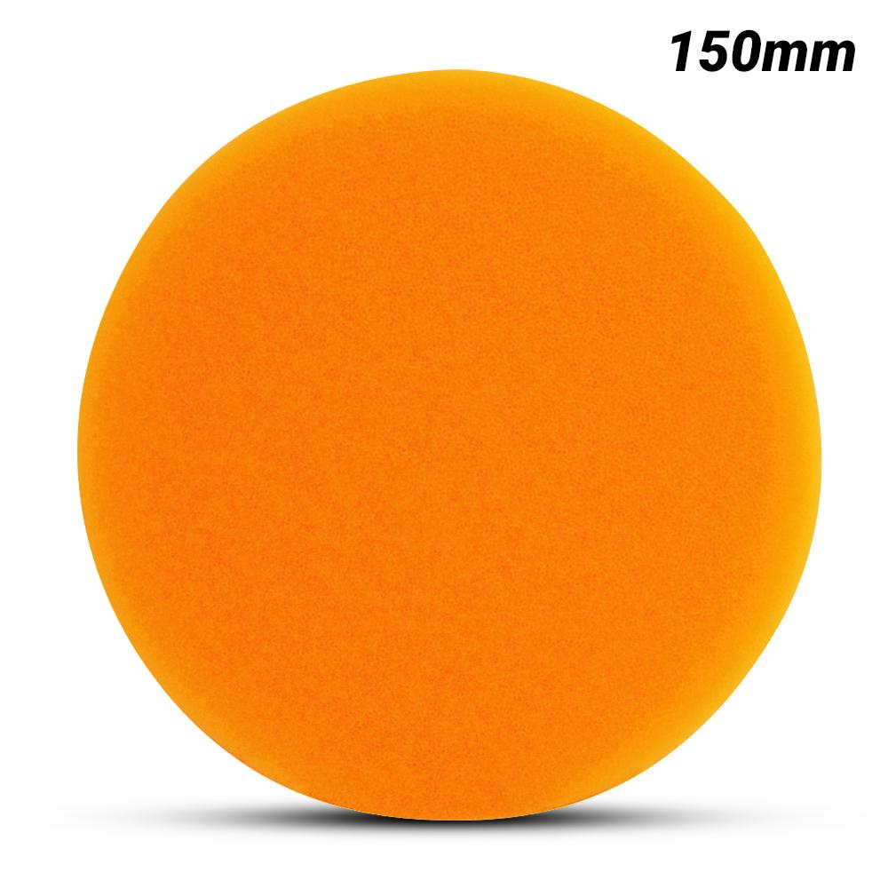 Makita D-62527 150mm (6") Flat Orange Polish Sponge – image 1