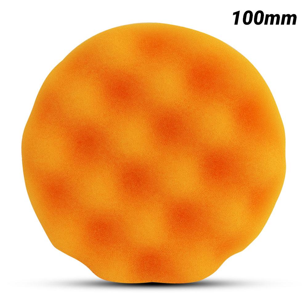 Makita D-62599 100mm (4") Wave Orange Polish Sponge – image 1