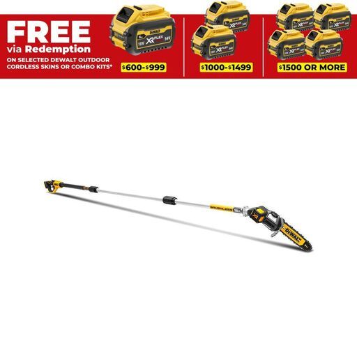 DeWalt DCMPS567N-XE 18V XR Li-ion Cordless Brushless 200mm (7-3/4") Pole Saw - Skin Only