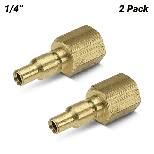 Jamec-Pem 31.1111BL 2-Pack 1/4" BSP Female 310/320 Series Adaptor
