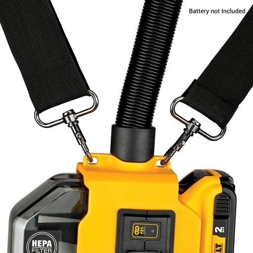 DeWalt DWH161N-XJ 18V XR Li-ion Cordless Brushless Universal Dust Extractor - Skin Only – image 2